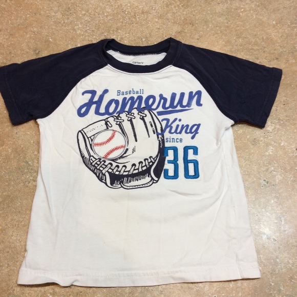CARTER’S HOMERUN BASEBALL SHIRT - Picture 1 of 7